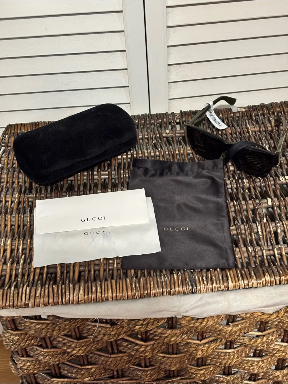 NWT GG1668S 005 52 21-145 M Gucci Men's Sunglasses